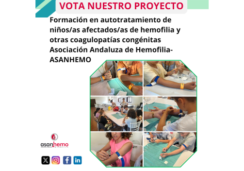 Asanhemo Finalista en los X Premios Somos Pacientes